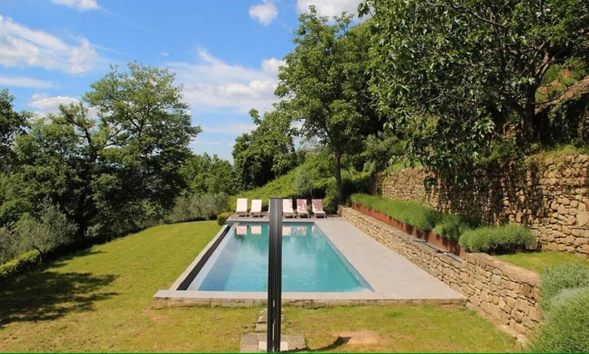 Typical Tuscan Farmhouse In Charming Position Between Panzano -Greve In Chianti Lamole 빌라